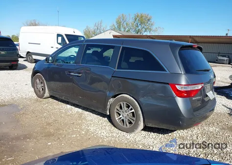 2012 Honda Odyssey Ex-L from USA, damaged, VIN 5FNRL5H68CB117867